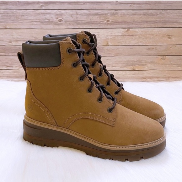 Timberland Shoes - Timberland Women’s Cheyenne Valley Mid Lace-Up Wheat Hiking Boots